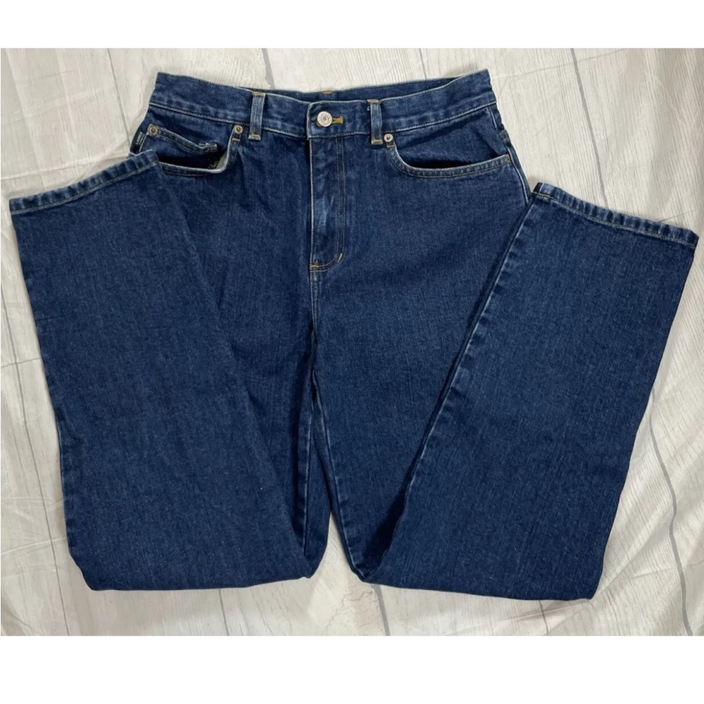 Vintage Lauren Jeans Co By Ralph Lauren Denim Woman’s Size 6 Dark Wash Straight